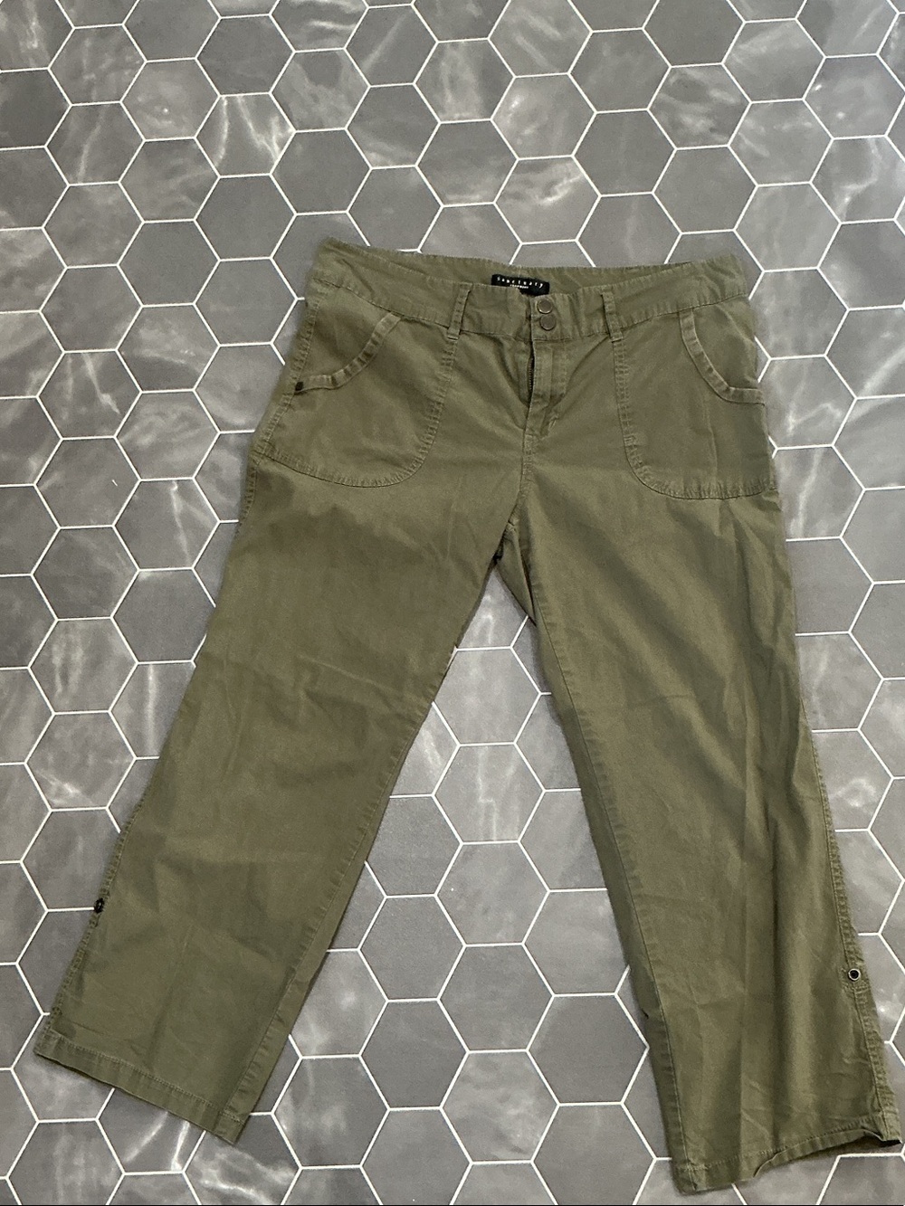 Sanctuary Olive Green Men's Cargo Pants